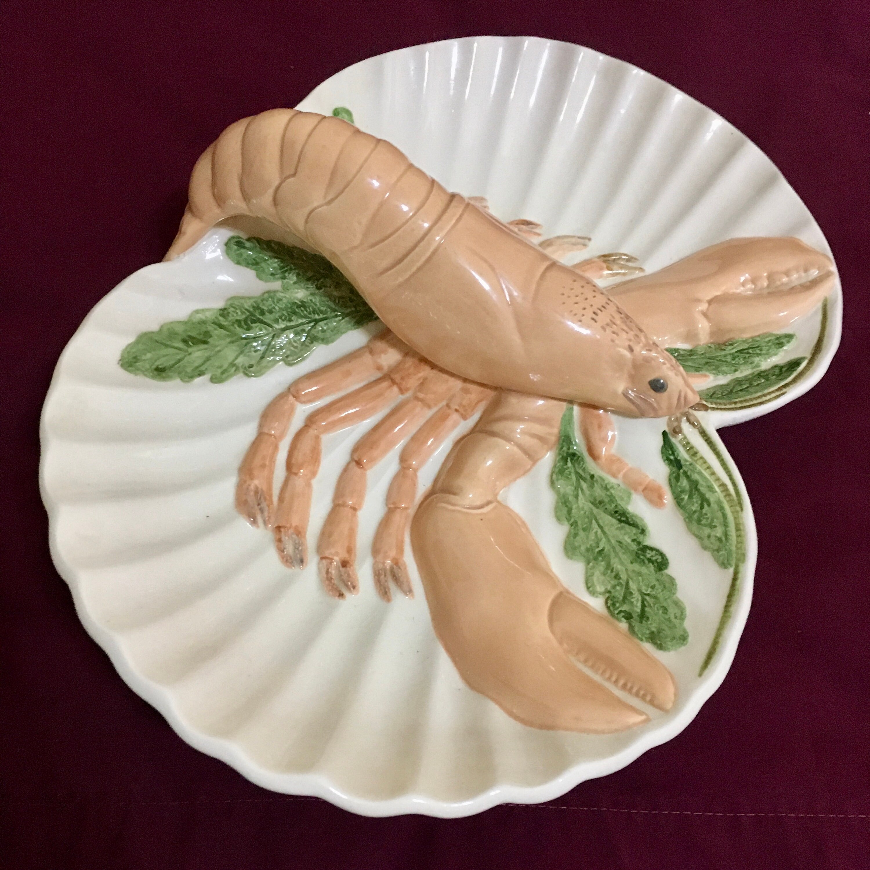 Holland Mold Ceramic Lobster Platter
