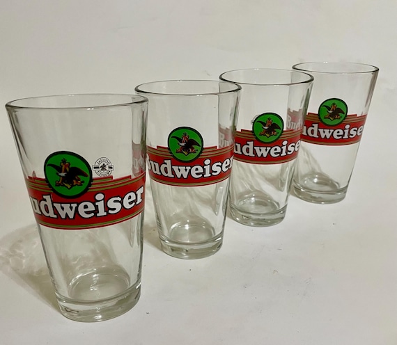 Budweiser Official Product Glass Set of Four