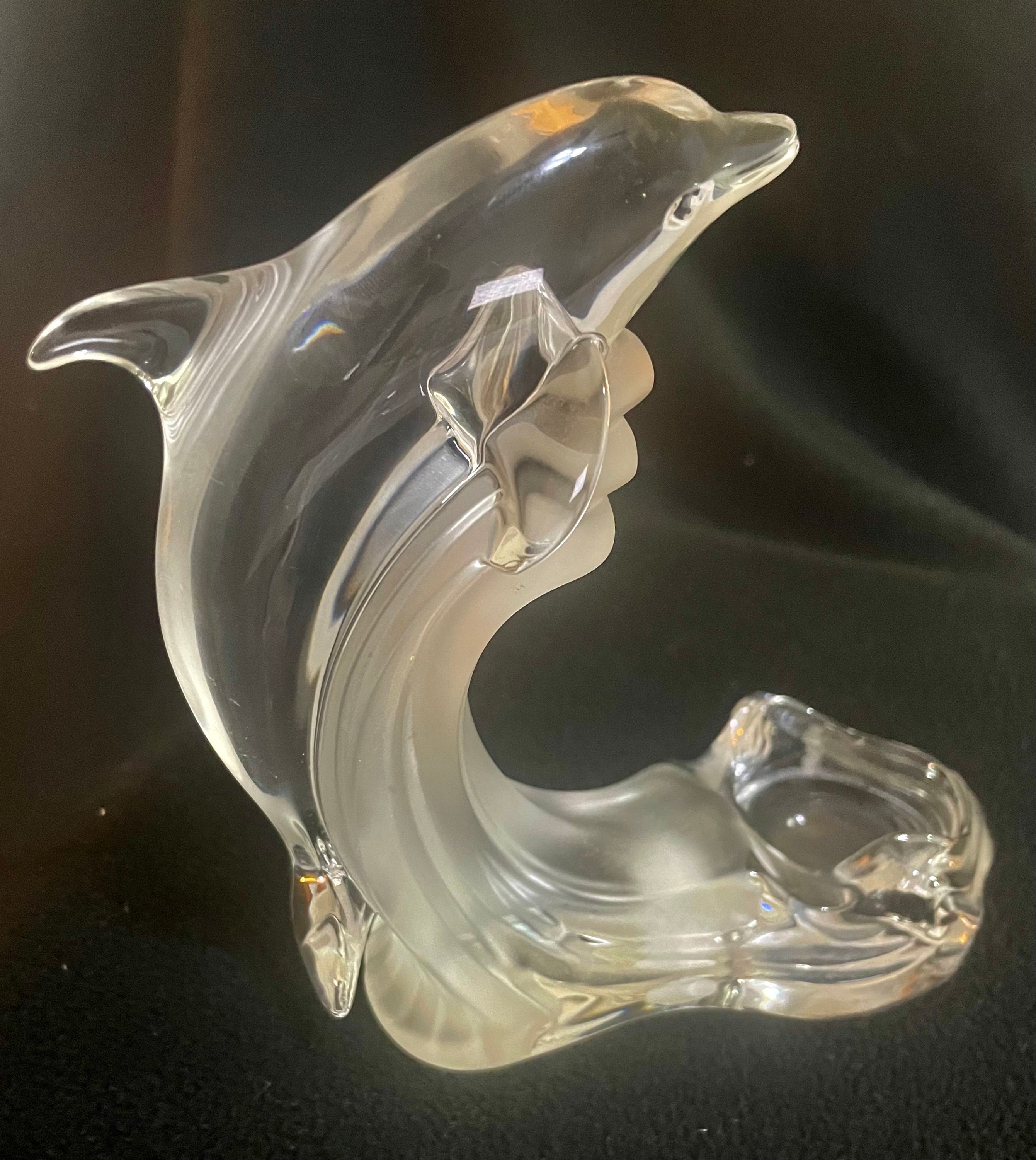 Lenox Crystal Dolphin - Etsy