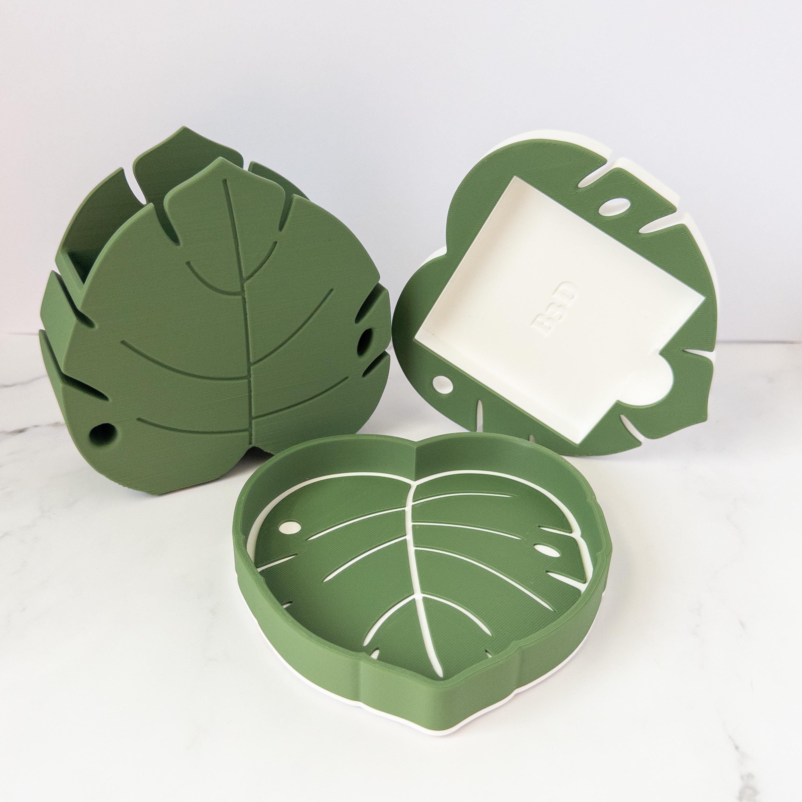 Monstera Schreibtisch Organizer Bro Accessoire Pflanzendesign Arbeitsplatz  Dekor Grnes Blatt Aufbewahrungslsung Tropisches Design Schreibwarenhalter  - Etsy.de