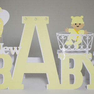 Babykaart.  Eerste verjaardag, nieuwe baby, babyshower, handgemaakte kaart. Gratis personalisatie van naam en berichtkaart.