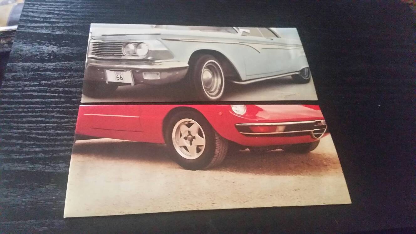 Handmade Classic Car Envelope Set Etsy