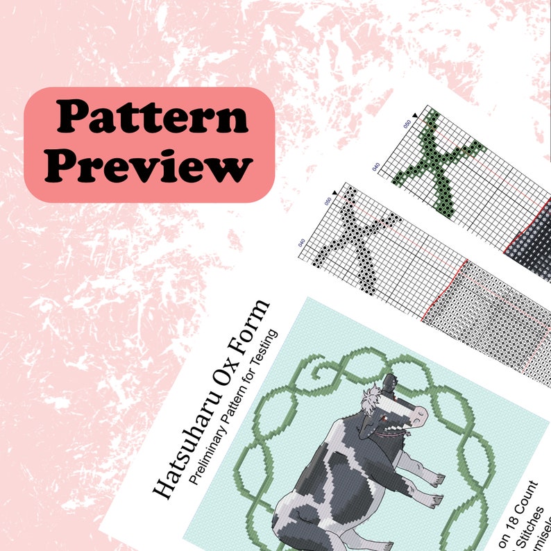 Fruits Basket hatsuharu Sohma Ox/cow Zodiac Form Etsy