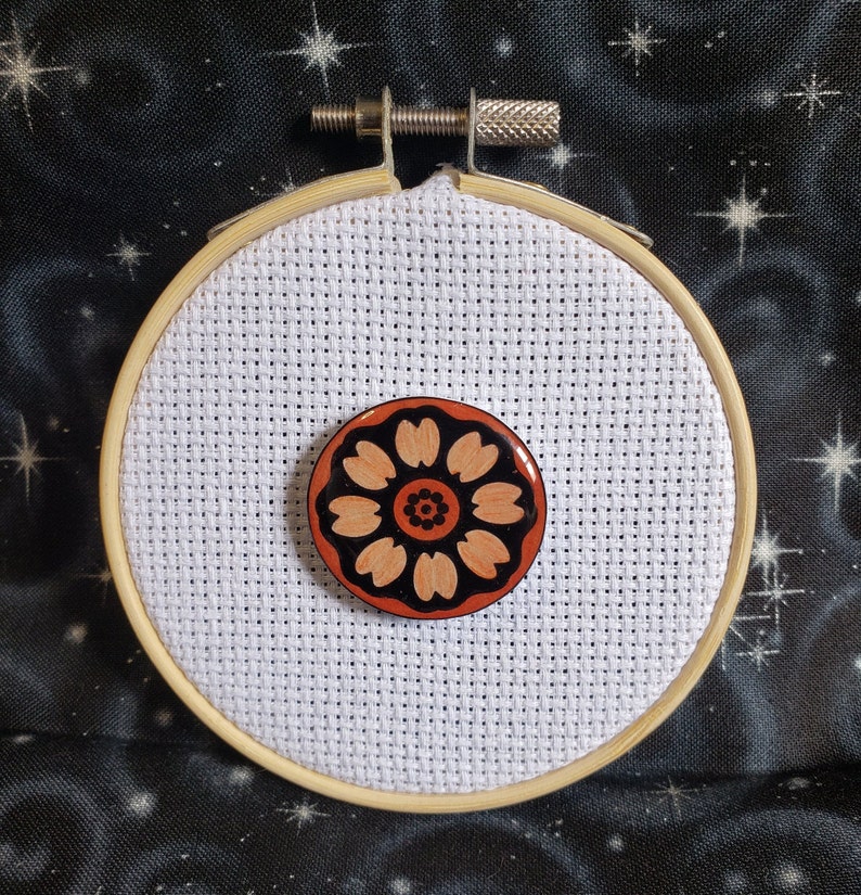 Handmade ATLA White Lotus Pai Sho Tile Needle Minders Etsy