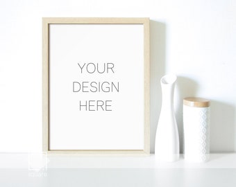 Download Free White Frame Mockup, Styled Photography, Digital Frame, Poster Mockup Frame, Artwork Display, Stock Photo, Styled Stock Photography, Mock Up PSD Template