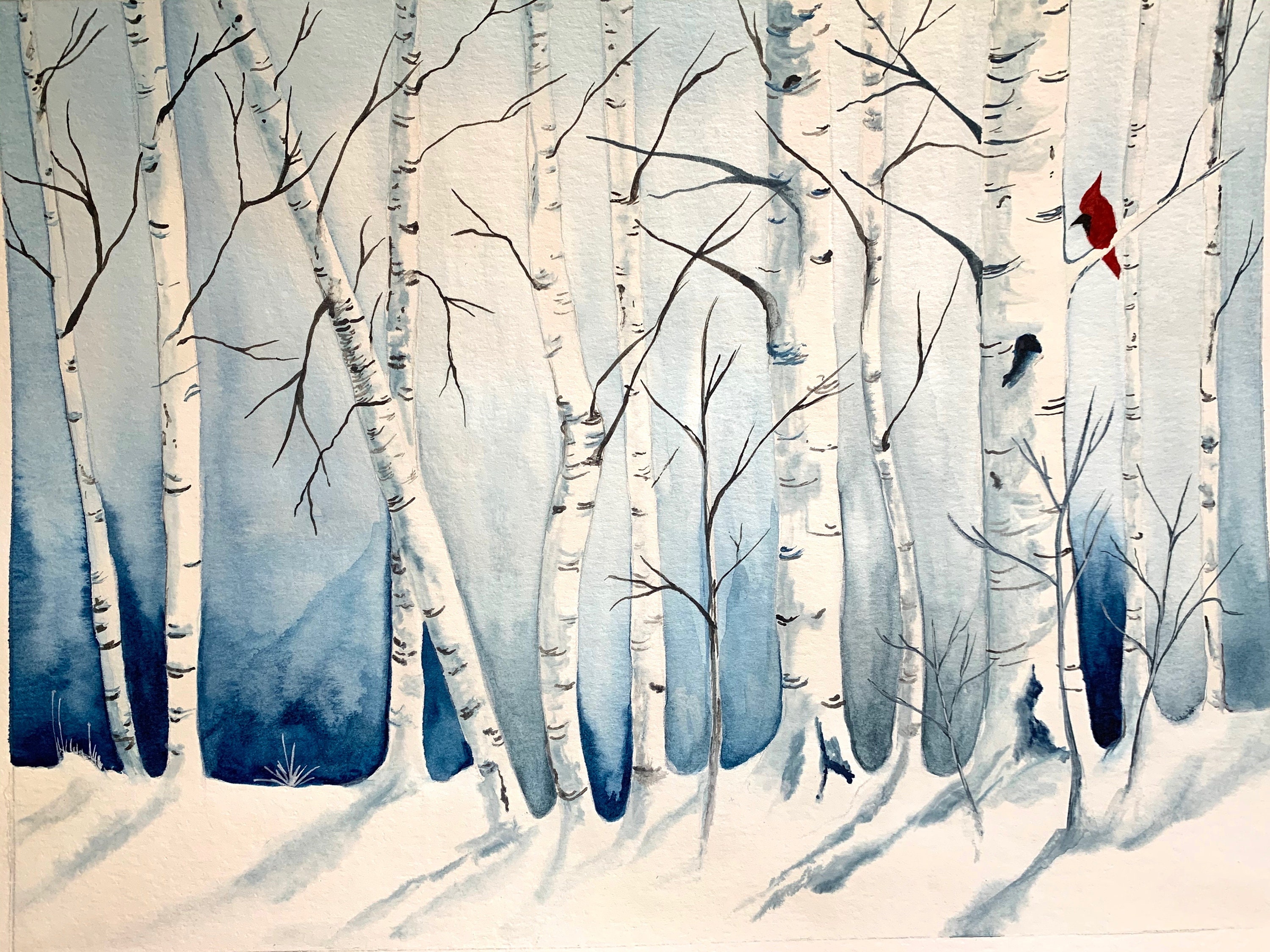 Watercolor Painting Visual Art Illustration Fine Art Etsy