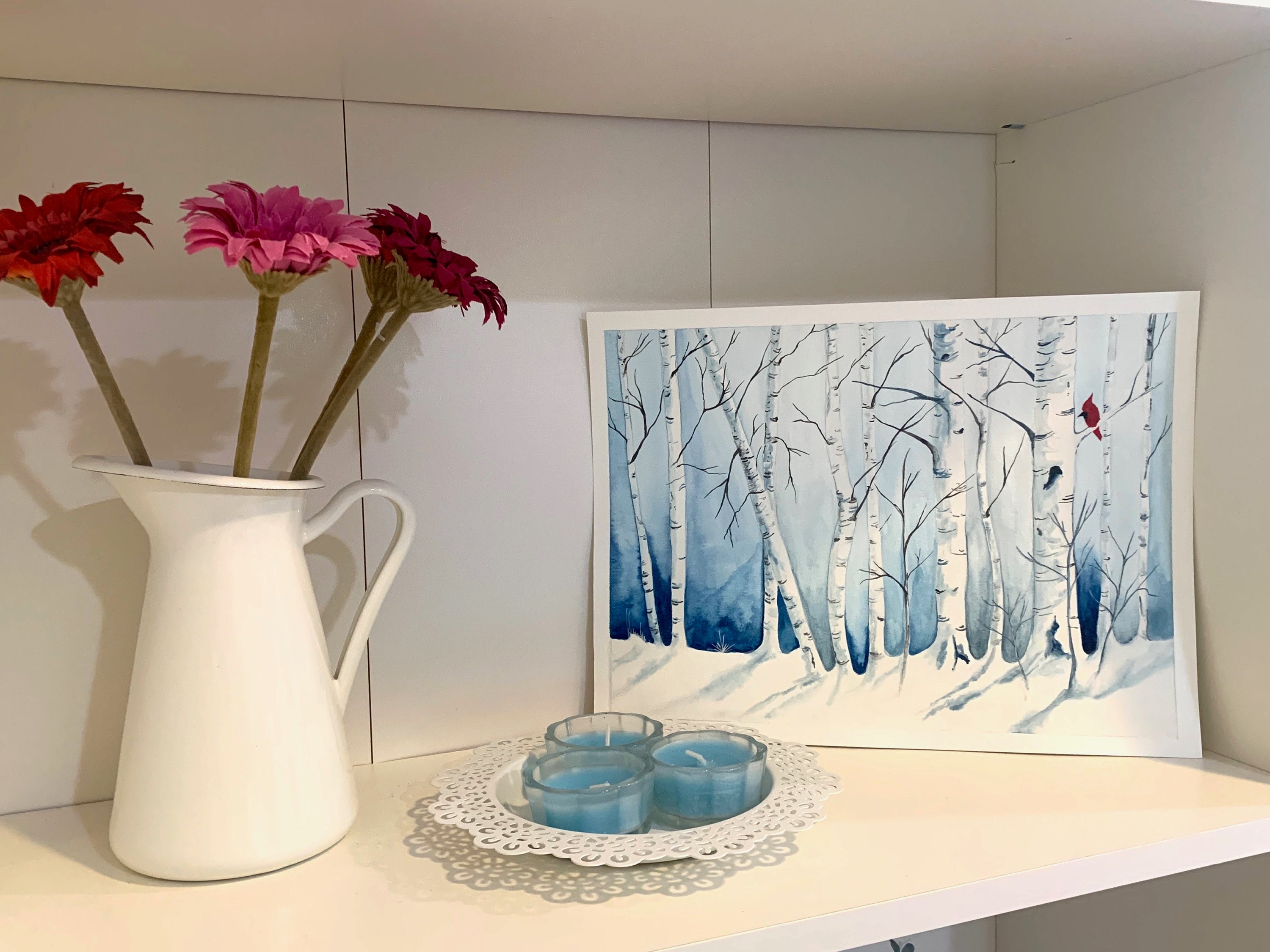 Watercolor Painting Visual Art Illustration Fine Art Etsy