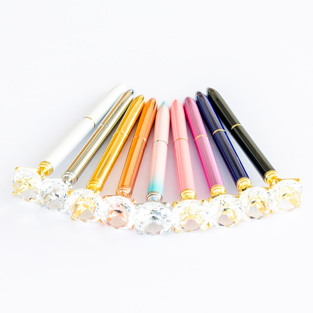 Diamond Pens Rose Gold Jewel Posh Pens Pencrystal Etsy