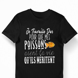 Tee shirt poisson humour best sale