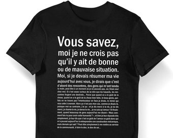 Bonne ou Mauvaise Situation | Astérix et Obélix Mission Cléopâtre | T-shirt Bio Femme Homme Enfant et Body Bébé Humour