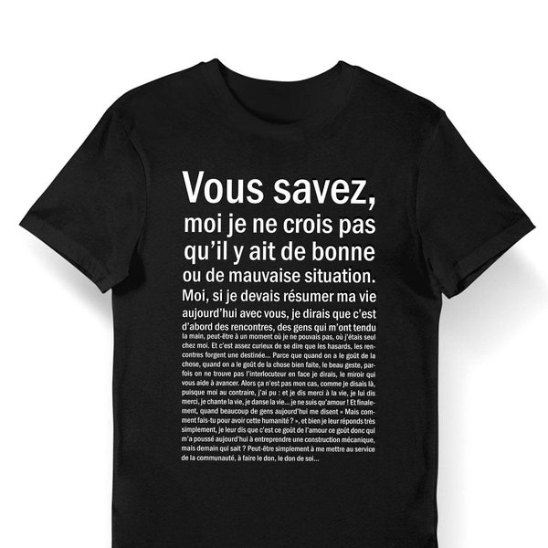 Bonne ou Mauvaise Situation | Astérix et Obélix Mission Cléopâtre | T-shirt Bio Femme Homme Enfant et Body Bébé Humour