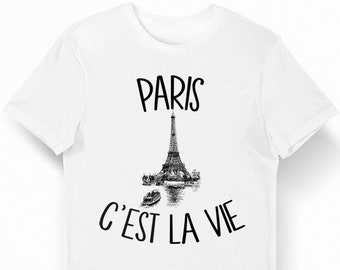 Paris | T-shirt Bio Men's Child and Body Baby T-shirt