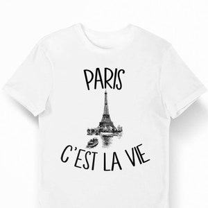 Paris T-shirt Bio Men's Child and Body Baby T-shirt image 1