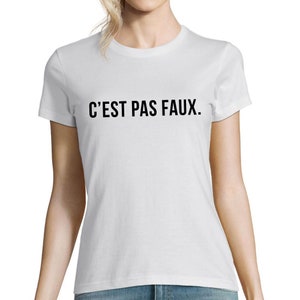 Kaamelott Citation Perceval C'est pas faux T-shirt Bio Homme Femme Enfant et Body Bébé Humour Série TV image 6