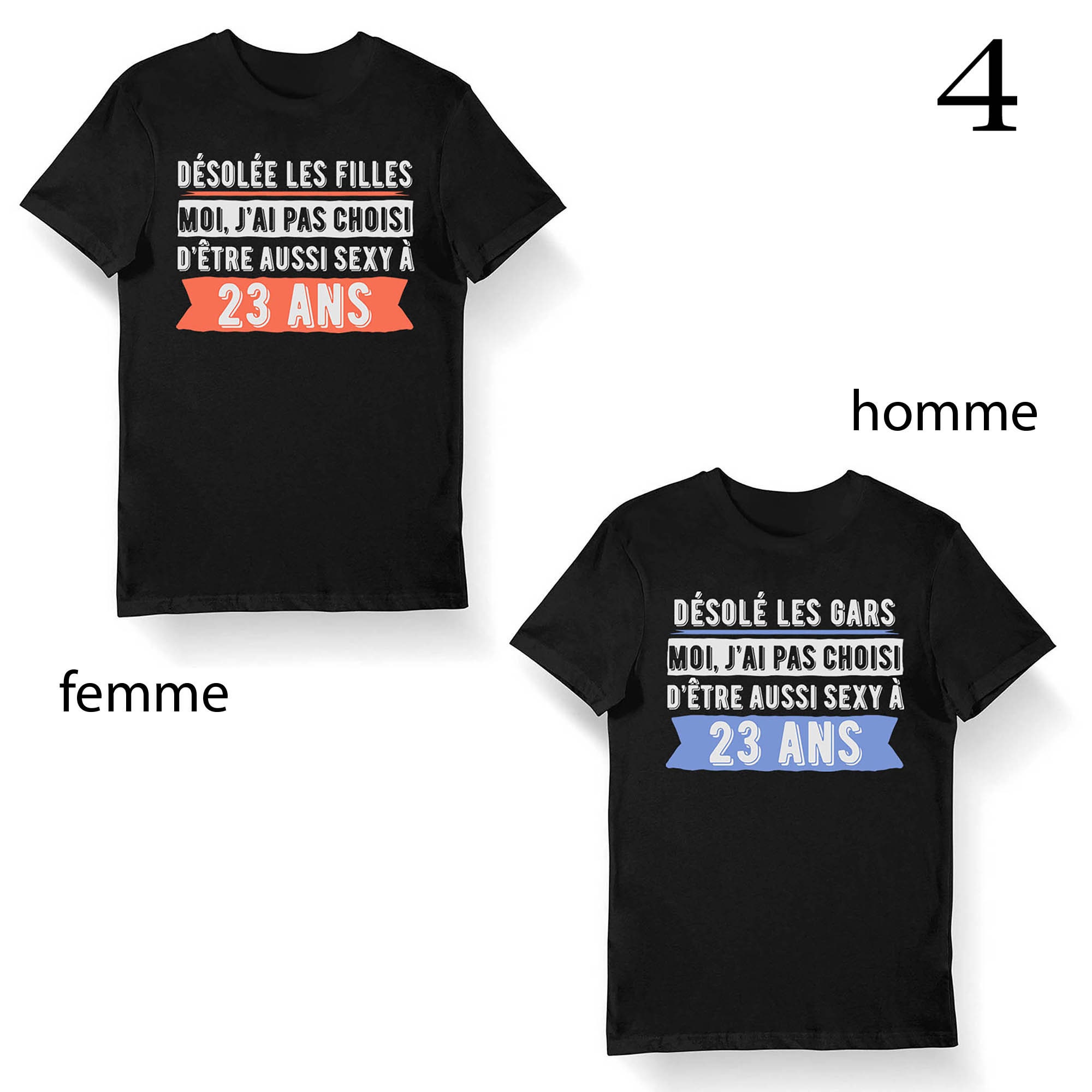 T-Shirt humour femme - 40 ans