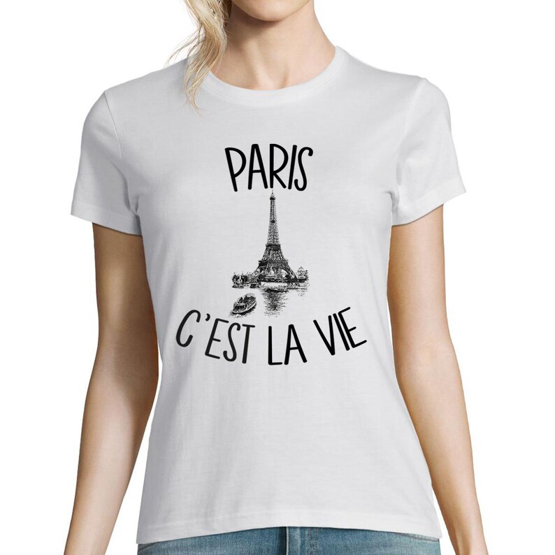 Paris T-shirt Bio Men's Child and Body Baby T-shirt image 3