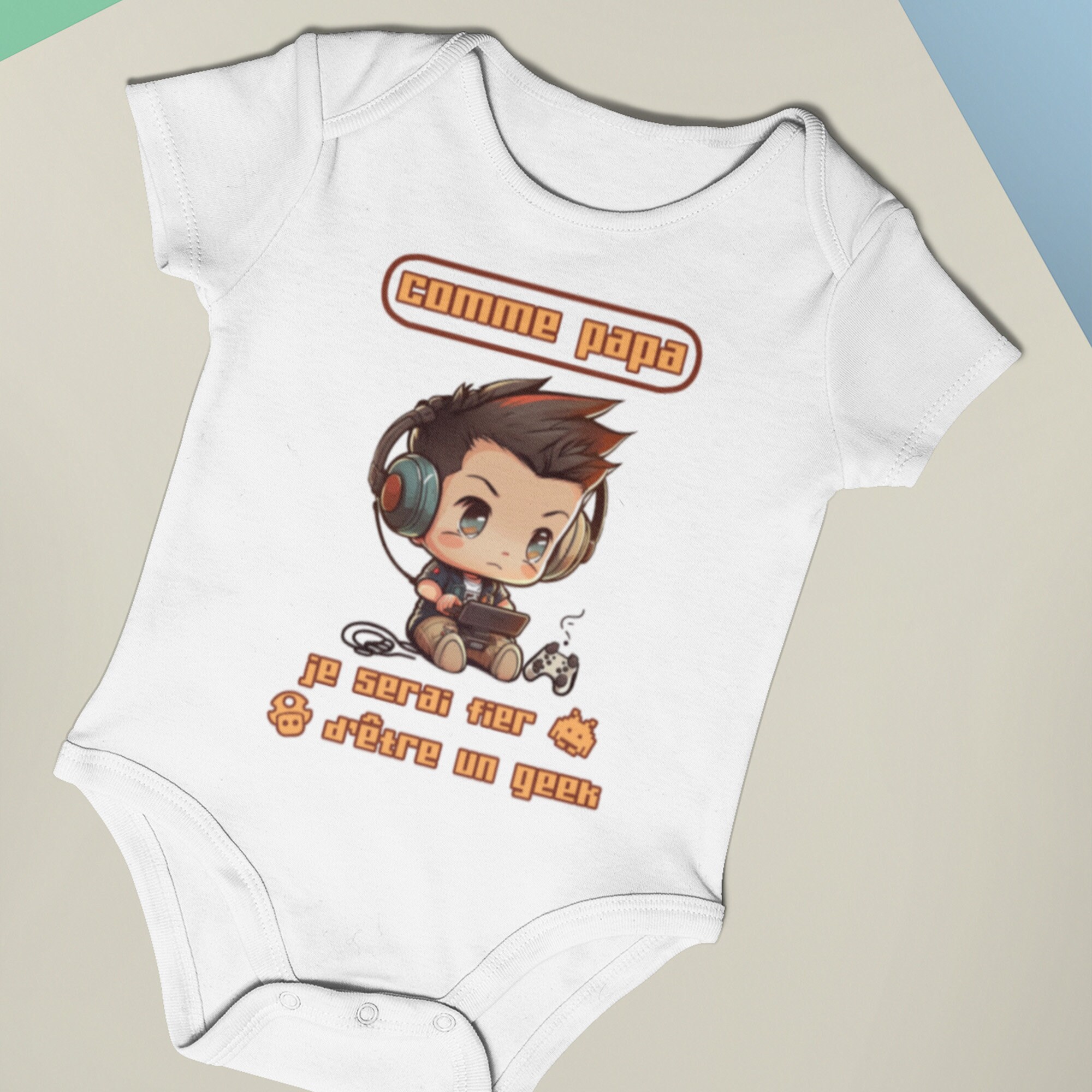 Body Bebe Geek Vetement bebe gamer humour mignon sans manche pour garcon Etsy Canada
