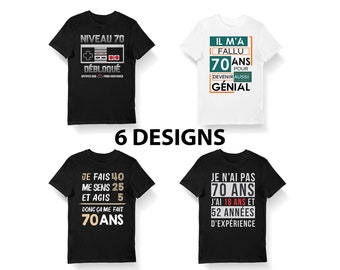 Cadeau Pour 70 Ans Etsy France