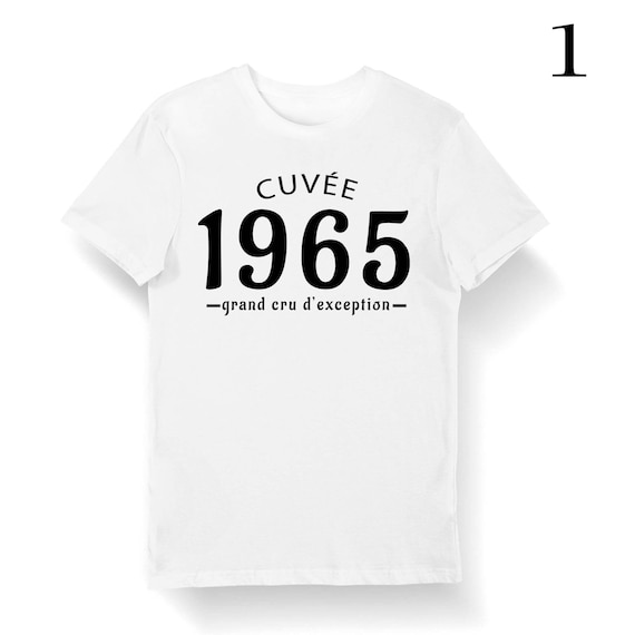 cadeau anniversaire homme amie femme original 1965' T-shirt moulant Homme