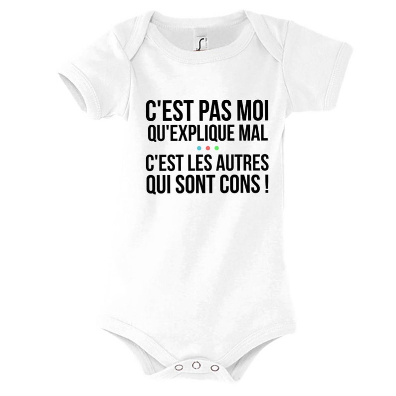 Kaamelott Citation Perceval C'est Pas Moi Qui explique Mal T-shirt Bio Homme Femme Enfant et Body Bébé Humour Série TV image 8