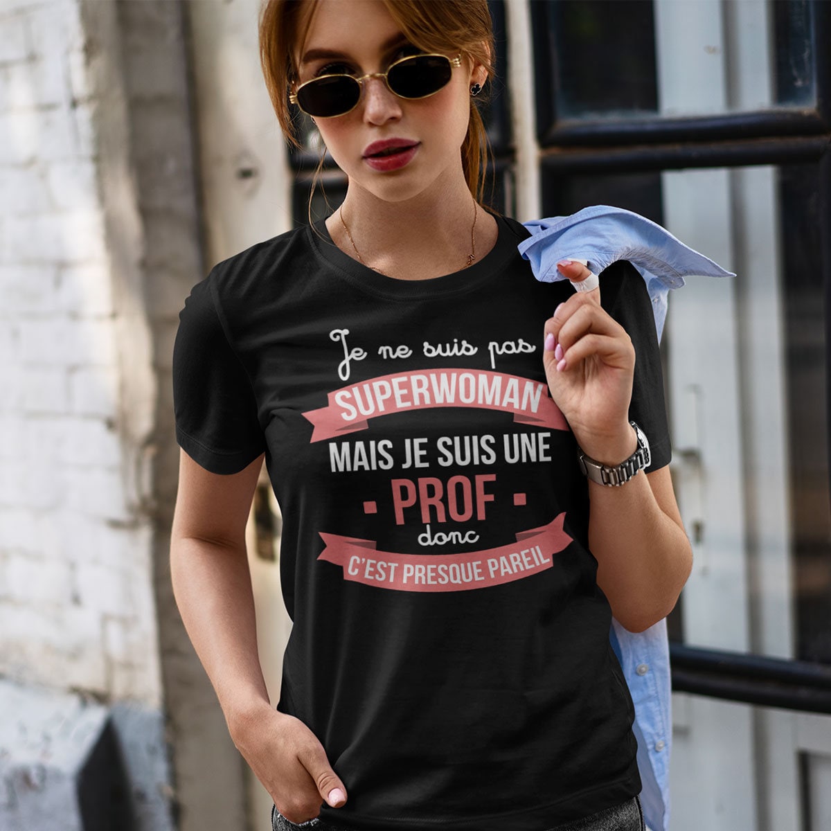 Prof d'anglais professeur cadeau humour homme' T-shirt Homme