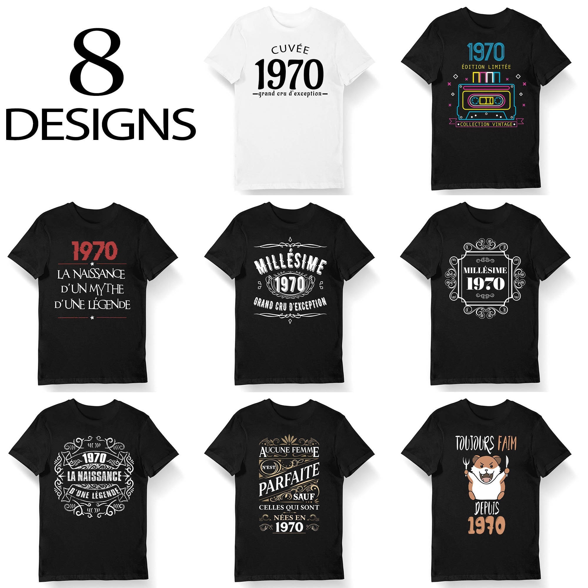 Tee shirt 2025 1970 femme