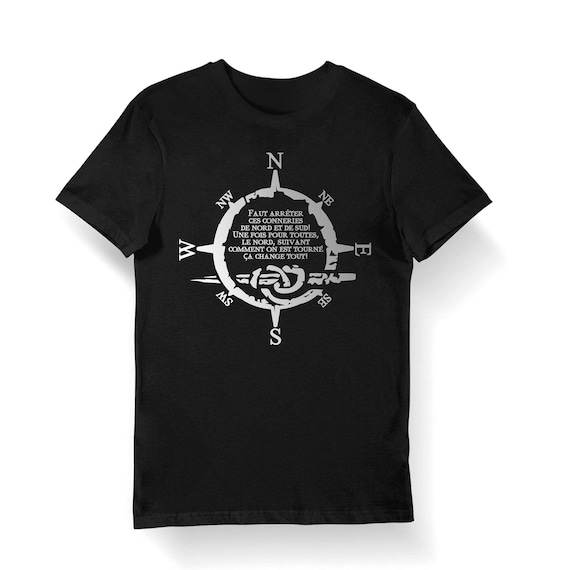 Kaamelott Citation Perceval Nord Sud T Shirt Bio Homme Etsy France