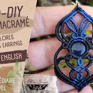 Kit for creating two-tone earrings - YouTube DIY tutorial: Mme Jeannette - Les Tutos