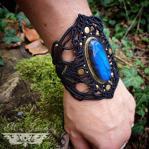 Labradorite cuff bracelet online