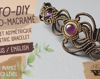 Kit for creating a bracelet - DIY YouTube tutorial: Mme Jeannette - Les Tutos