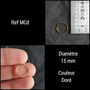 Conectores para tejer pendientes, pulseras o colgantes Micro-macramé conectores redondos y triangulares Ref MCd