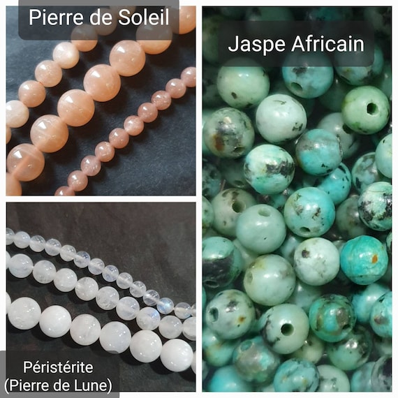 Pierre de lune -Cabochon - Création - World Gems Company
