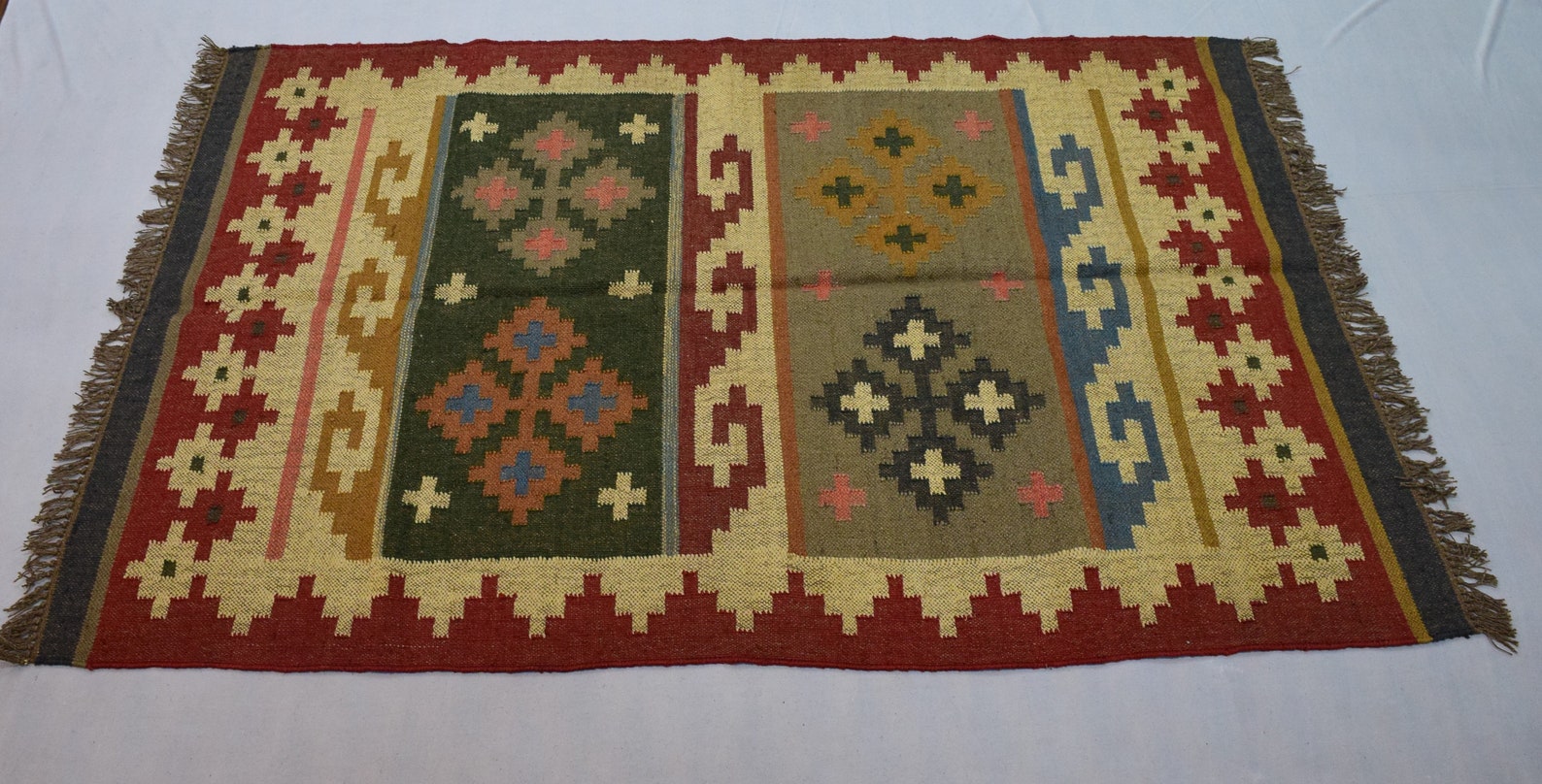 Handgemachte Teppiche Bodendekoration Bedruckt Kilim | Etsy