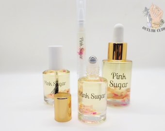 Pink Sugar - Cotton Candy & Vanilla Scented Cuticle Oil