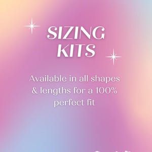 Outlaw Claws Sizing Kit - Press On Nail Sizing Kits