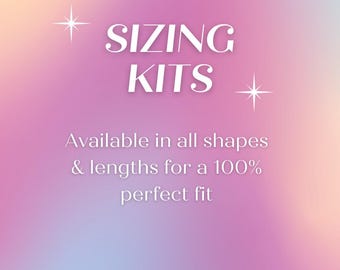 Outlaw Claws Sizing Kit - Press On Nail Sizing Kits