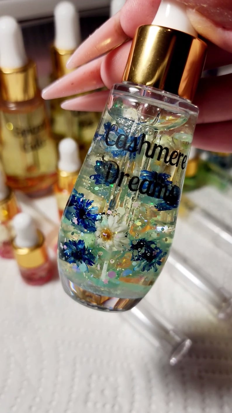 Cashmere Dreams Scented Cuticle Oil Nourishing Sweet Almond Jojoba