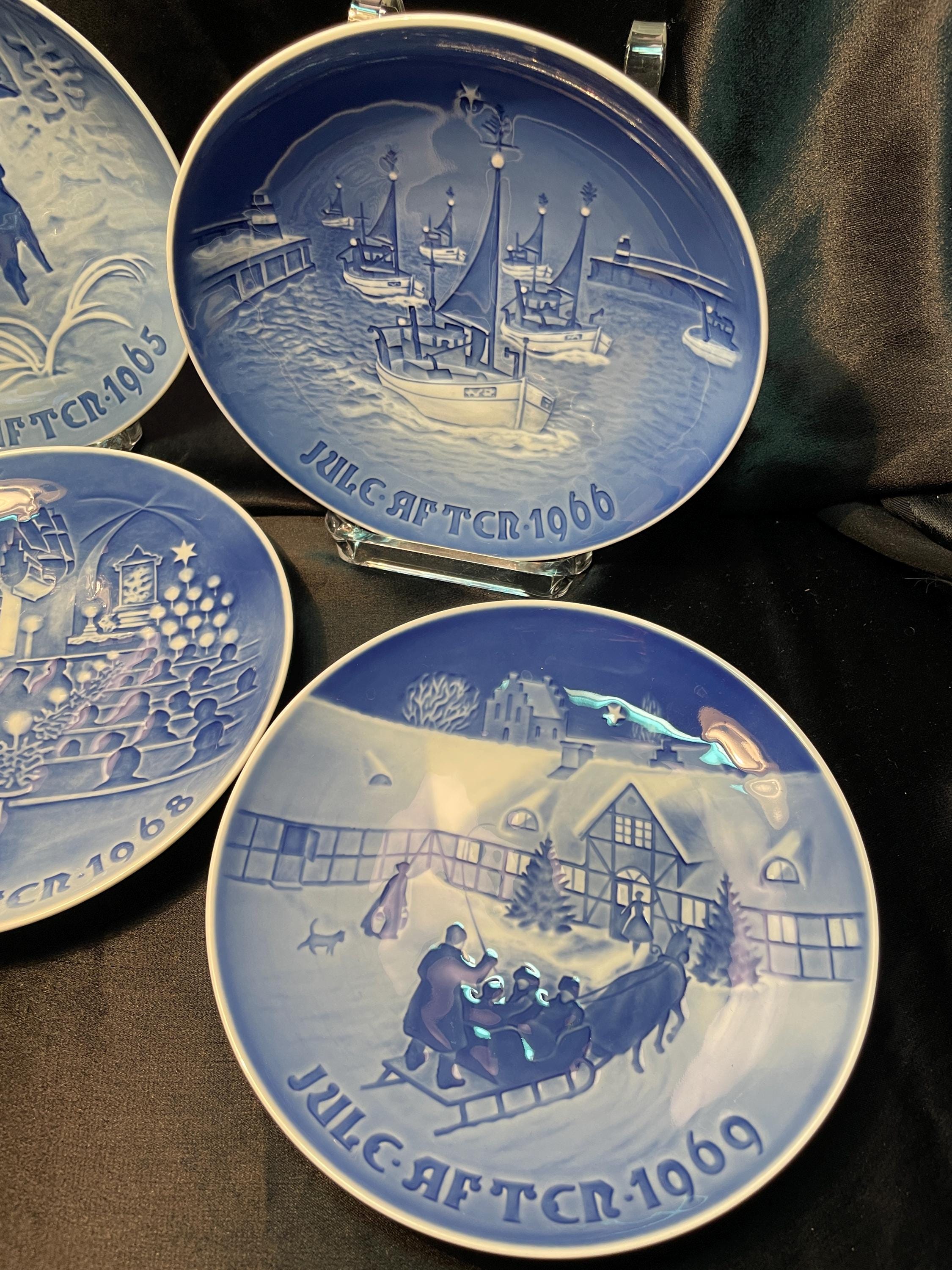Bing & Grondahl Christmas Plates - Royal Copenhagen - Denmark - C