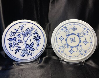 Two Blue and White Trivets - 20th C.