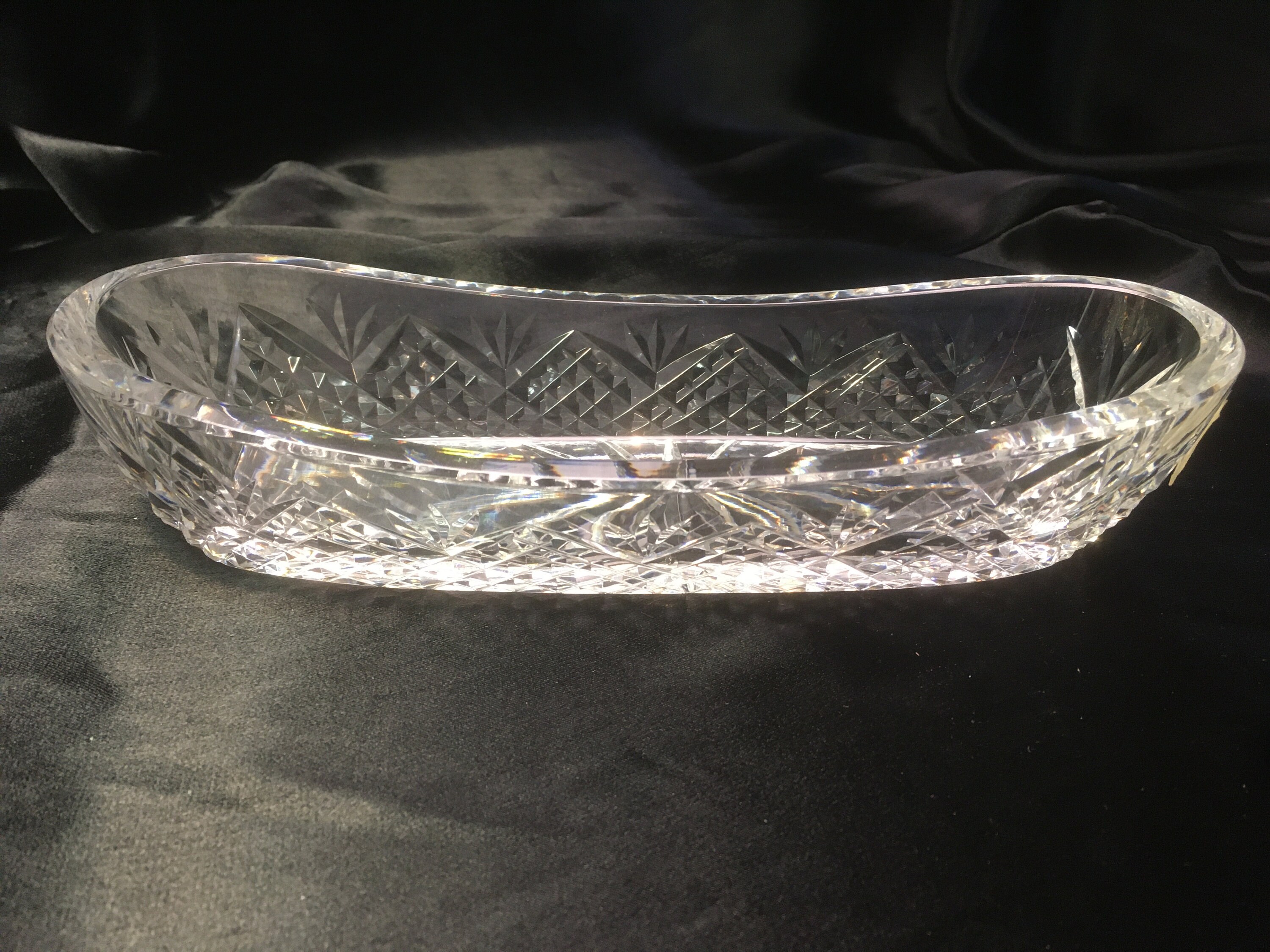 Waterford Crystal Celery Dish c. 1976 Etsy
