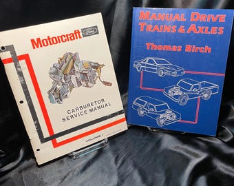 Carburetor / Manual Drive Trains and Axles Manuals - c. 1977 and 1994