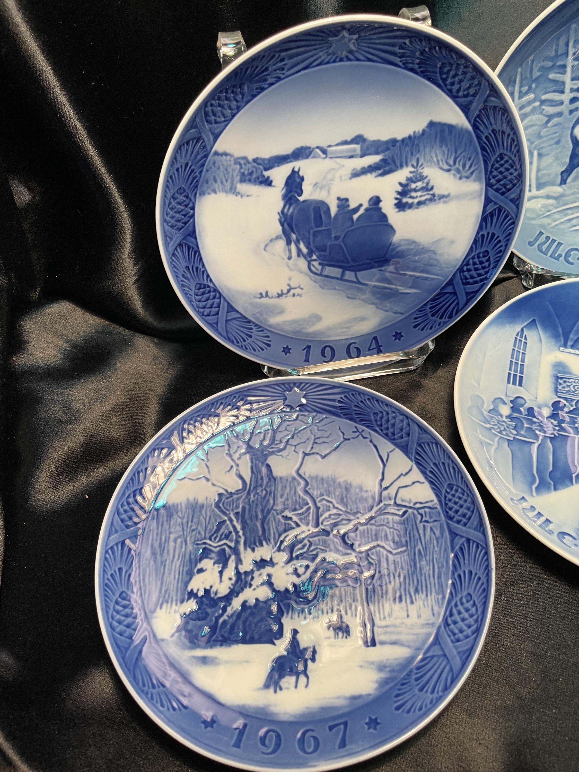 Bing & Grøndahl クリスマスプレート 00年代　10枚セット Bing & Grondahl Christmas Plates - Royal Copenhagen - Denmark - C