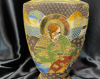 Large Satsuma Vase - Japan - c. 1930s
