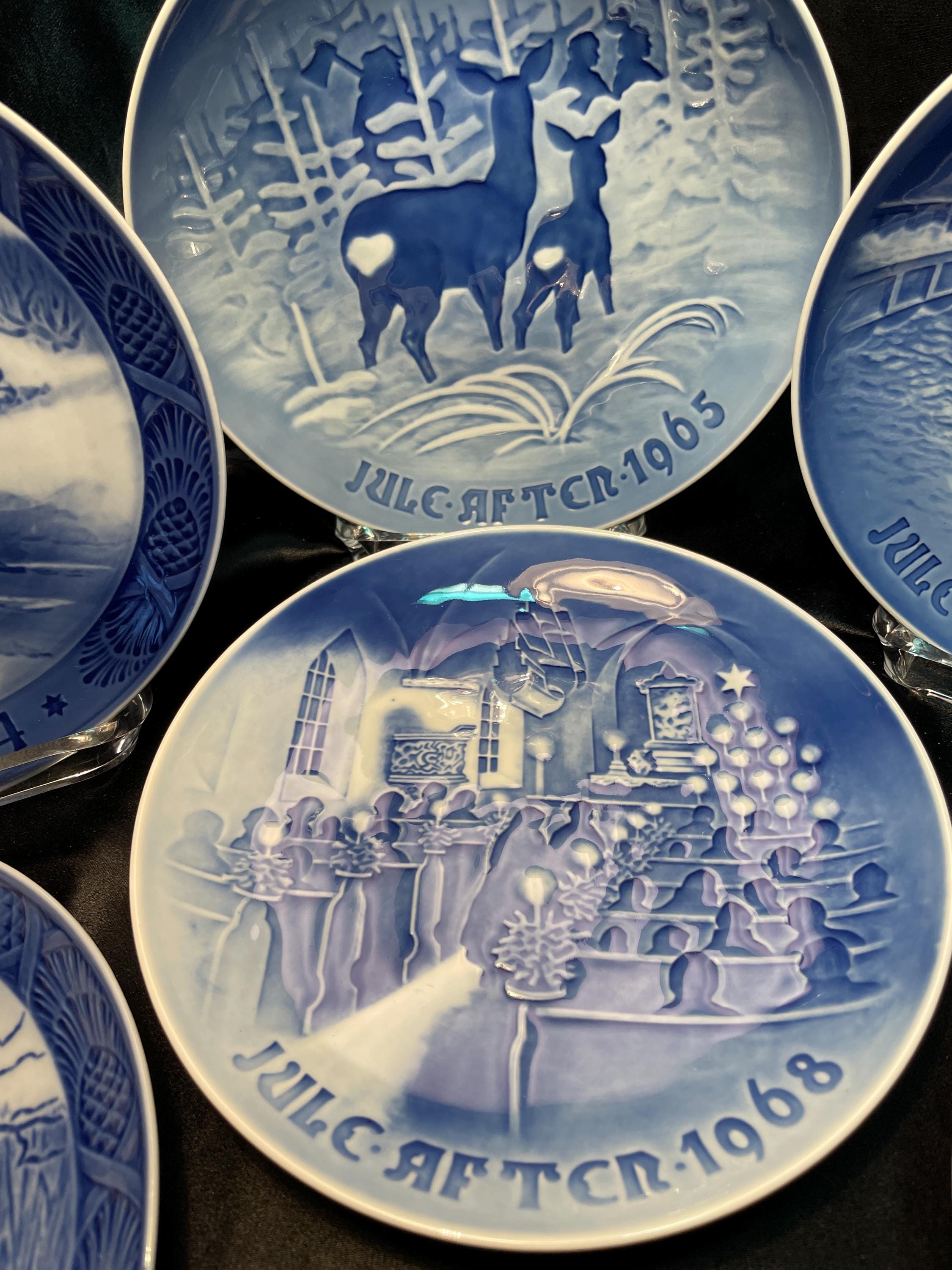Bing & Grondahl Christmas Plates - Royal Copenhagen - Denmark - C