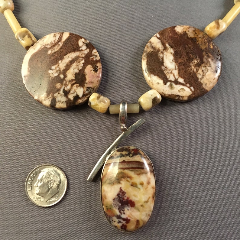 Asymmetrical Pendant Necklace and Earrings Set
