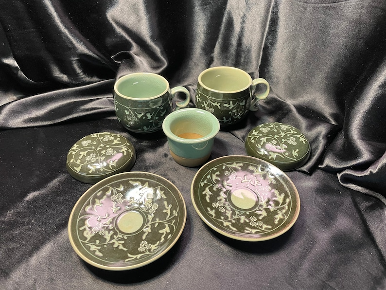 Korean Tea Set Late 20th C. Etsy