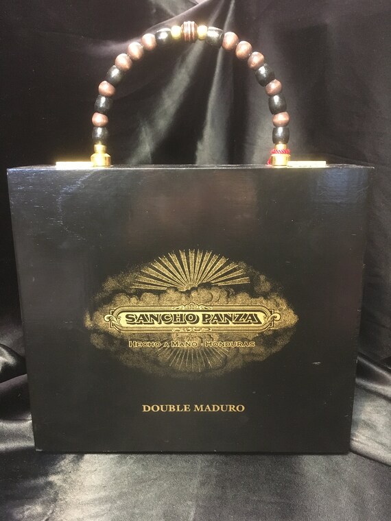 Cigar Box Purse - c. 1990's