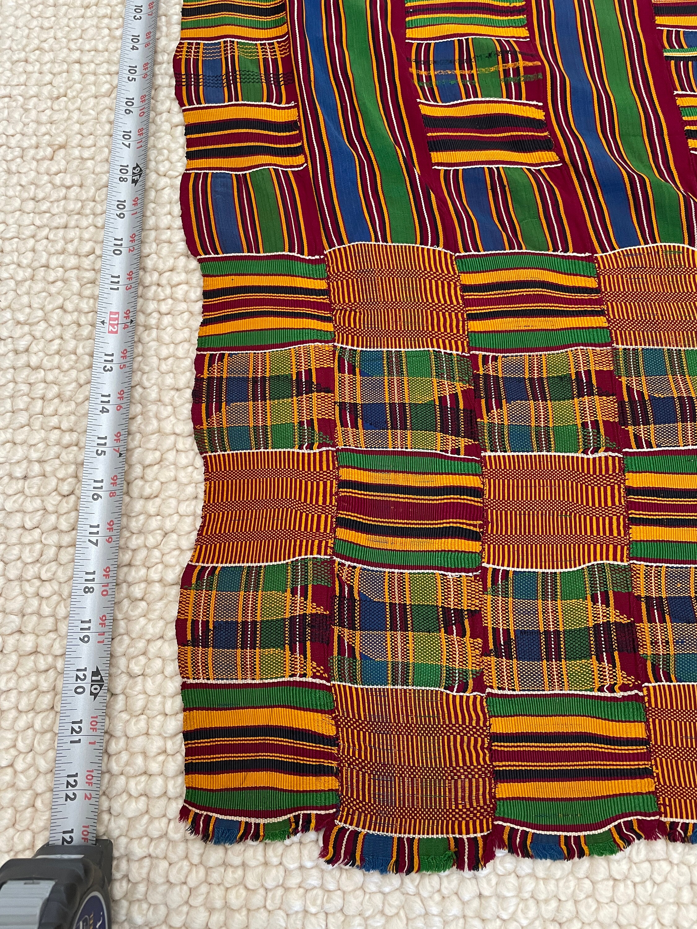 ケンテ クロス - アシャンティ - ガーナ - 20 世紀半ば。 - Etsy 日本