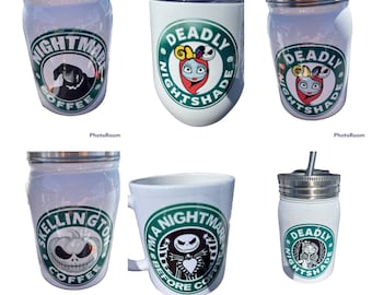 Pesadilla antes de Navidad vasos y tazas