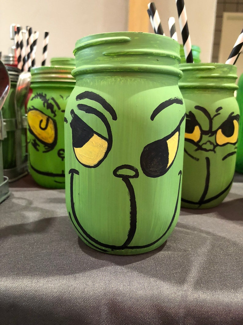 Mr Mean Mr Mean Christmas Mr Mean Mason Jar Mr Mean Etsy